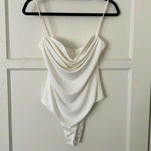 Zara White body suit, small